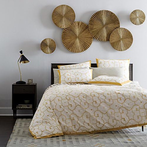 Metal Scroll Wall Art with Embossed Details, Gray Decorative Wall Sculpture for Living Room or Office 36"x36"